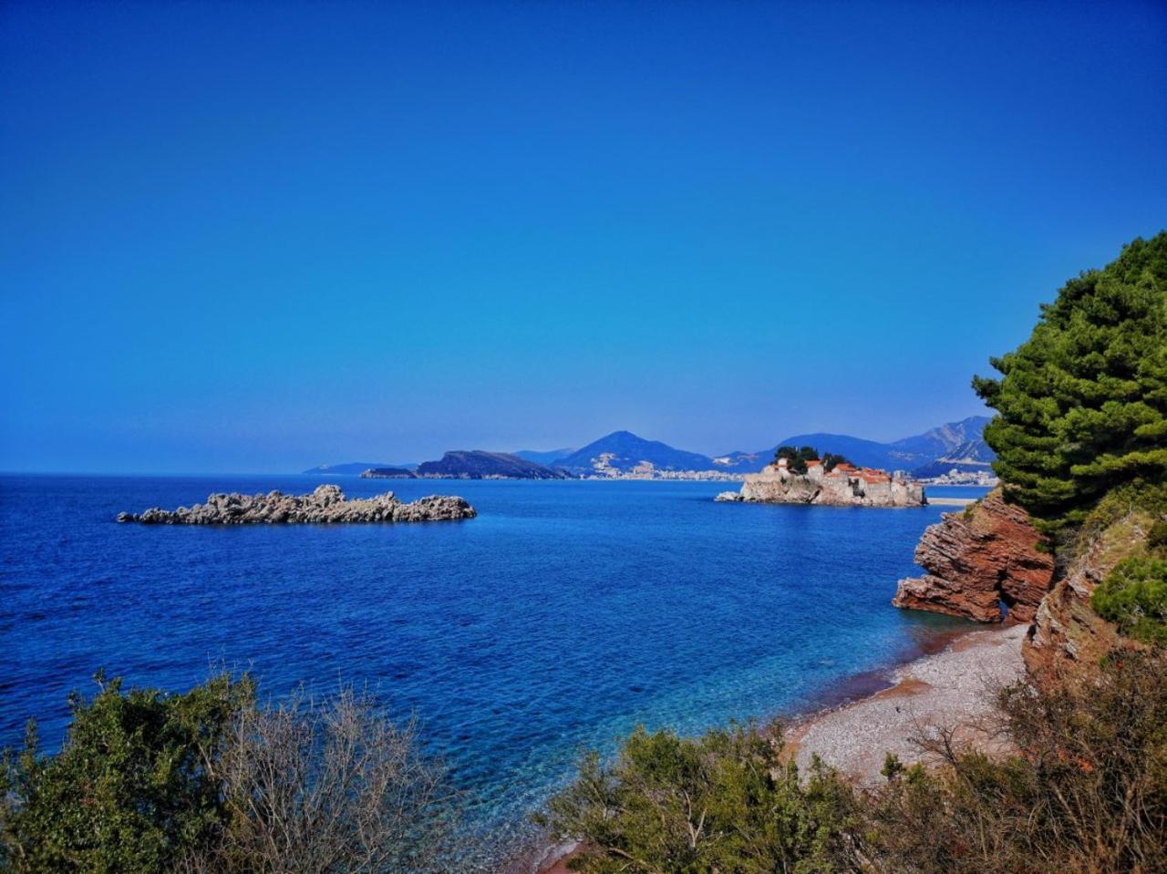 Pankov Apartment Sveti Stefan Kültér fotó